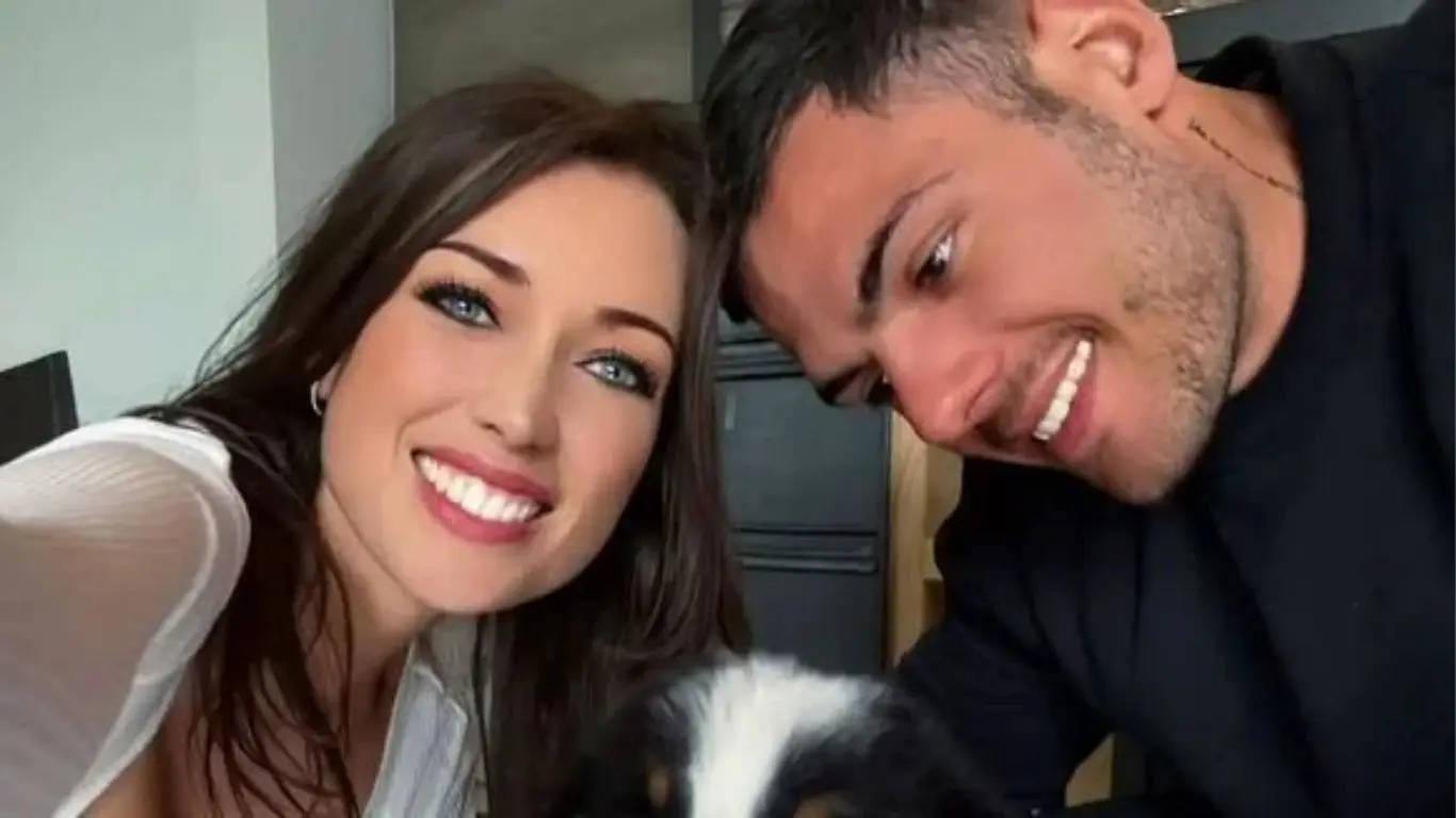 Elsa Esnoult et son mari